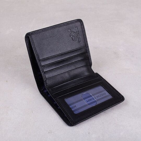 Мужской кошелек BISON DENIM, черный П0274