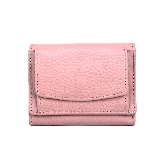 Жіночий гаманець зі шкіри, рожевий П4021