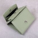 Жіночий гаманець зі шкіри, зелений П4023