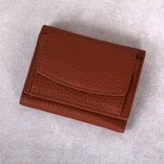 Жіночий гаманець зі шкіри, коричневий П4024
