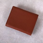 Женский кошелек из кожи, коричневый П4024