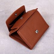 Жіночий гаманець зі шкіри, коричневий П4024