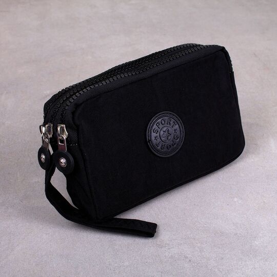 Жіночий гаманець, чорний П4026