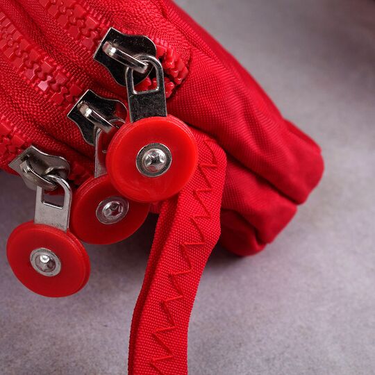 Женский кошелек, красный П4027