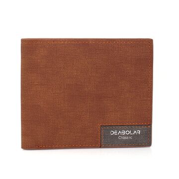 Чоловічий гаманець, коричневий П0275