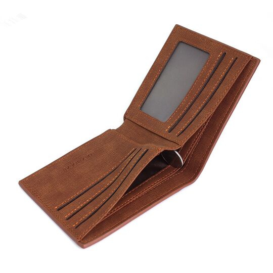 Чоловічий гаманець, коричневий П0275