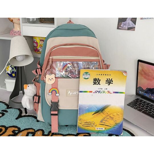 Жіночий рюкзак, зелений П4038