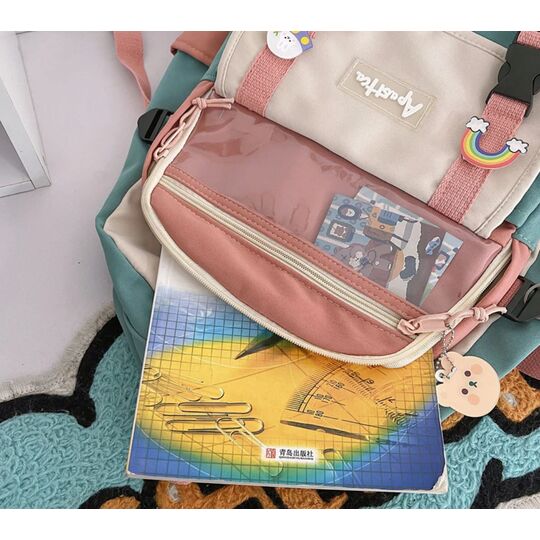 Жіночий рюкзак, зелений П4038