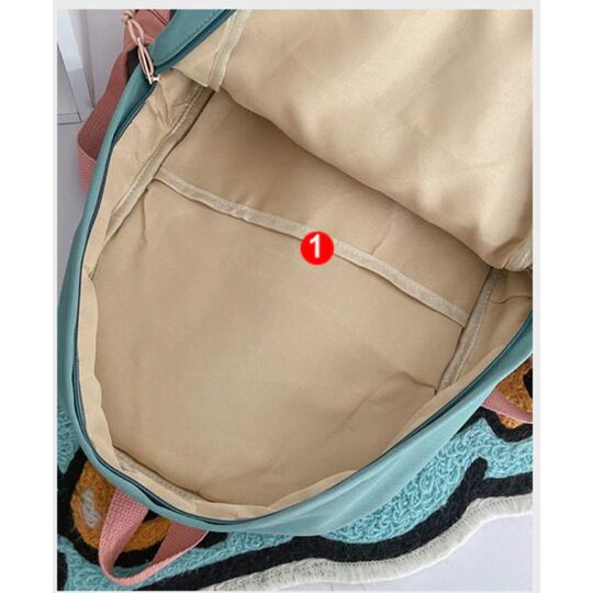 Жіночий рюкзак, червоний П4039