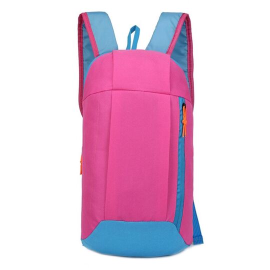 Нейлоновий рюкзак, рожевий П4046
