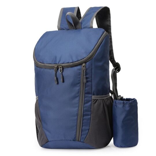 Складной рюкзак, синий П4050