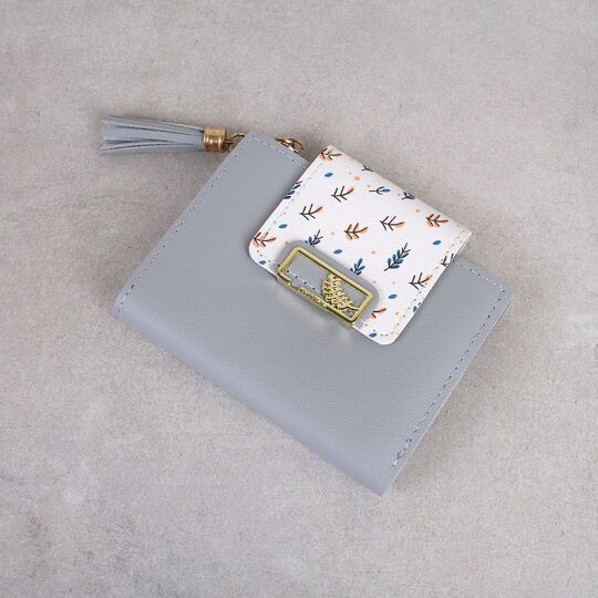 Жіночий гаманець, сірий П4060