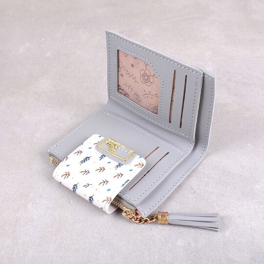 Жіночий гаманець, сірий П4060