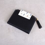 Жіночий гаманець, чорний П4061