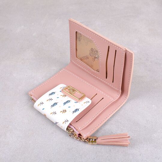 Женский кошелек, розовый П4064