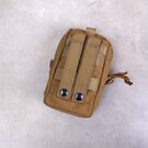 Сумка поясна армійська , коричнева П4067