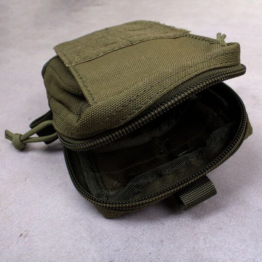 Сумка поясная армейская , зеленая П4068