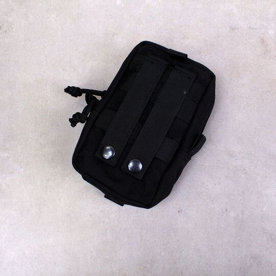 Сумка поясна армійська , чорна П4069