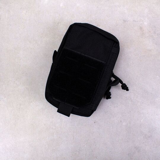 Сумка поясна армійська , чорна П4069