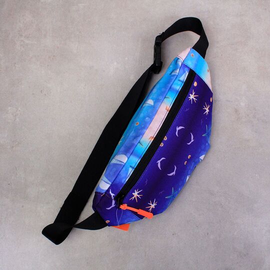 Сумка поясна, бананка "TINYAT", П4070