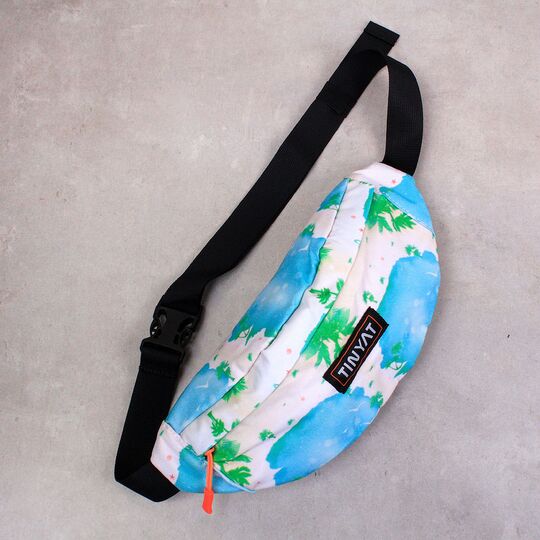 Сумка поясная, бананка "TINYAT", П4071