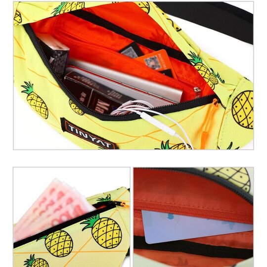 Сумка поясна, бананка "TINYAT", П4072