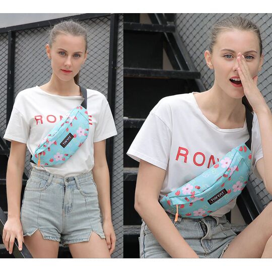 Сумка поясна, бананка "TINYAT", П4072