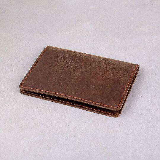 Обкладинка для паспорта, коричнева П4085