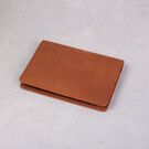 Обложка для паспорта, коричневая П4086