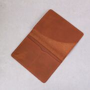 Обложка для паспорта, коричневая П4086