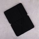 Зажим, кошелек черный П4098