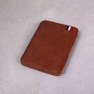 Зажим, кошелек коричневый П4099