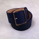 Жіночий ремінь, синій П4102