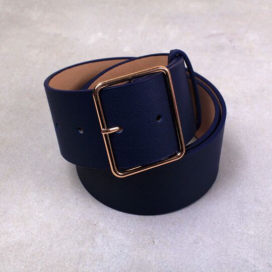 Жіночий ремінь, синій П4102