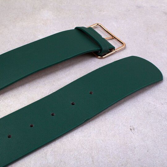 Жіночий ремінь, зелений П4104