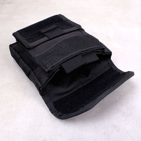 Сумка поясна армійська , чорна П4106