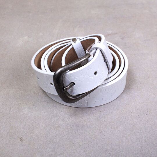 Ремень женский DWTS, белый П4108