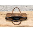 Чоловічий портфель, сумка Contacts, коричнева П4114