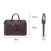 Чоловічий портфель, сумка Contacts, коричнева П4114