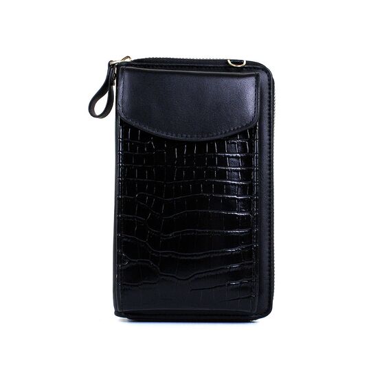 Женская сумочка, клатч "WEICHEN", черная П4117