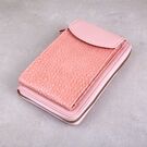 Жіноча сумочка, клатч "WEICHEN", рожева П4118