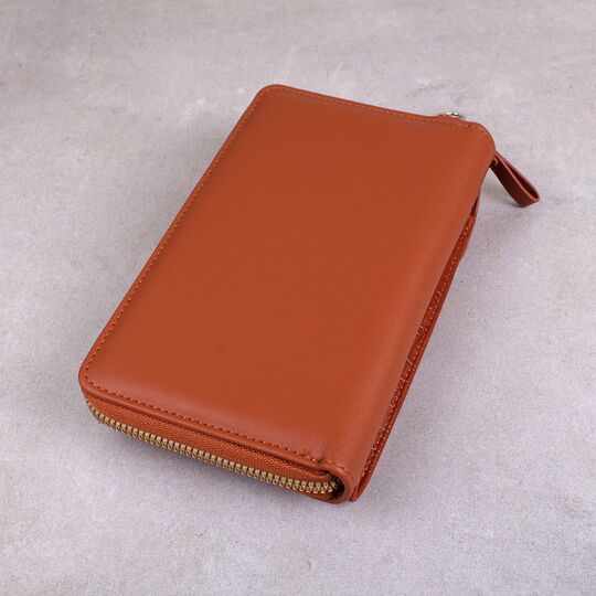 Жіноча сумочка, клатч "WEICHEN", коричнева П4120