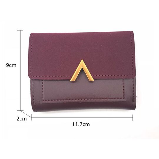 Жіночий гаманець, коричневий П0285