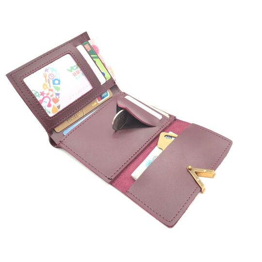 Жіночий гаманець, коричневий П0285