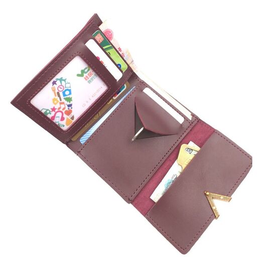 Жіночий гаманець, коричневий П0285