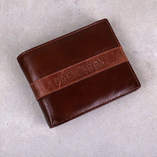 Мужской кошелек "Baellerry", коричневый П4133