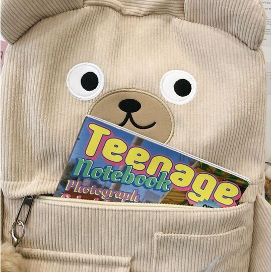 Женский рюкзак "Медведь", П4135