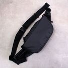 Мужская сумка поясная, бананка, серая П4136