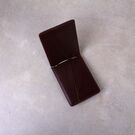 Зажим, кошелек коричневый П4144