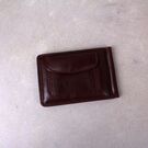 Зажим, кошелек коричневый П4144